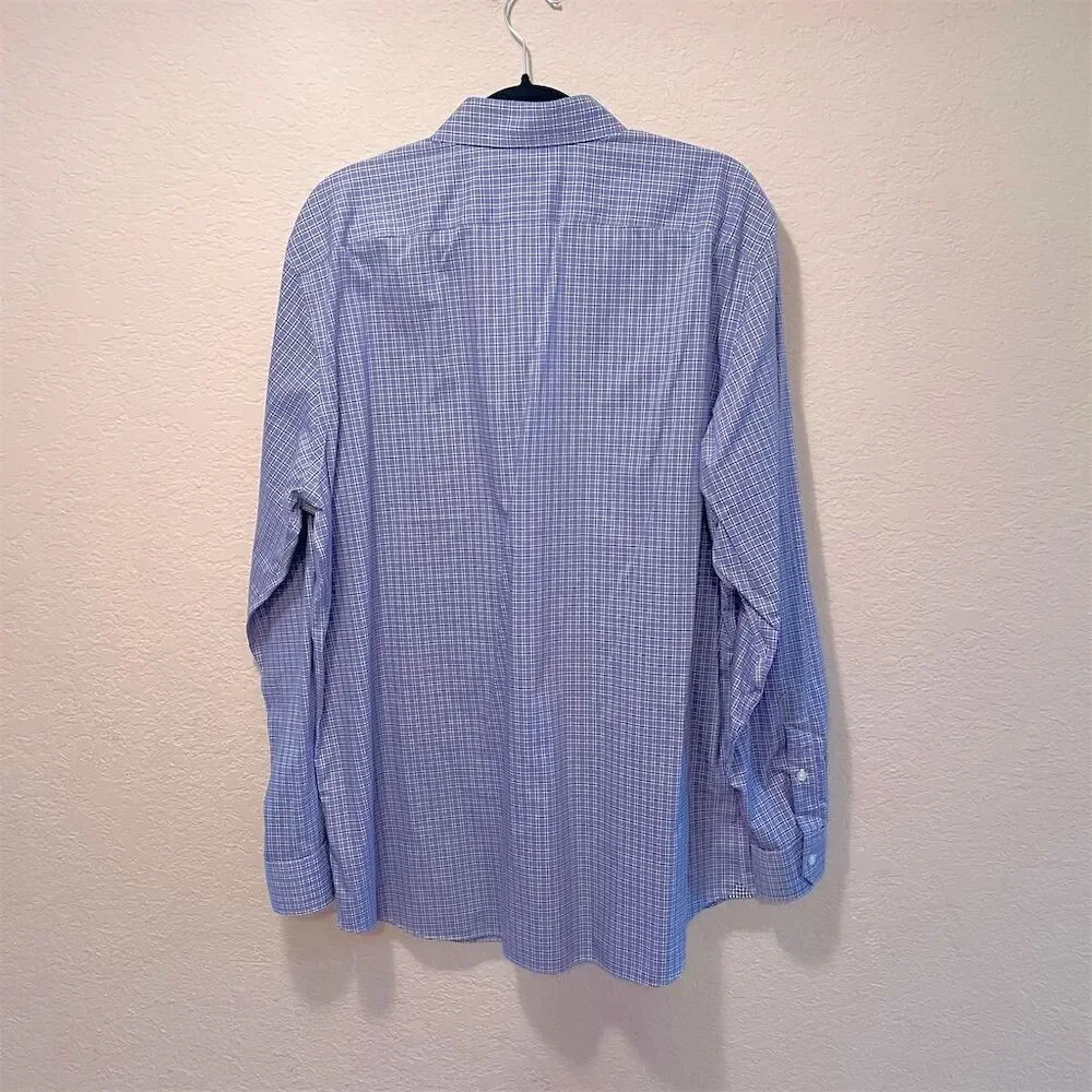 *30off3* Banana Republic Men's XL Light Purple Dress Shirt Long Sleeve Business